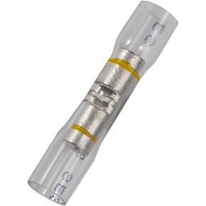 Auveco # 22965 Crystal Clear Seal بعقب الموصلات - 12-10 موصلات بعقب نافذة AWG. كتي 15.