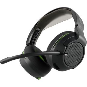 Skullcandy Crusher PLYR 720 Wireless Gaming Headset, Ultimate Immersion and Comfort, THX Spatial Audio and Multi-Sensory Bass, Removable Mic, PC, PlayStation, Nintendo, Multi-Platform - Digi-Black