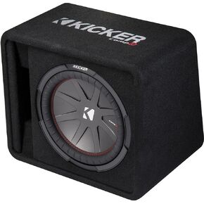 Kicker CompR12 12-inch (30cm) Subwoofer in Vented Enclosure, 2-Ohm, 500W