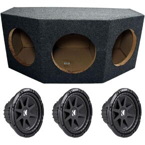 حزمة الاتصال الصوتي الأمريكية ASC Triple 10 "Kicker Sub Box مختومة مخزنة REAFWOOFER العلبة C10 COMP 900 واط الذروة