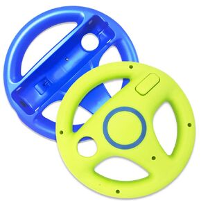 SONVIEE 2 Pack Steering Wheel for Wii Racing Game Steering Wheel Racing Wheel for Wii Remote Wheel