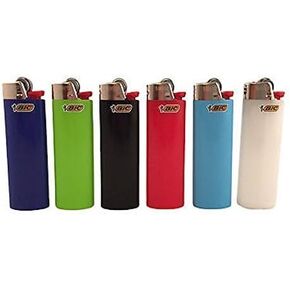 Bic Lighter Full Size, 6 Piece