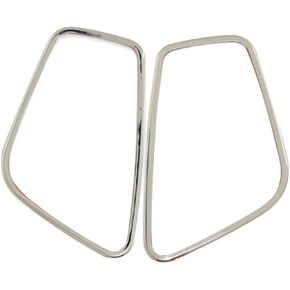 2pcs/Set Stainless Steel Car Interior Door Stereo Speaker Cover Trim Fit for Opel Fit for Vauxhall Astra J Car Styling Door Audio Speaker Cover