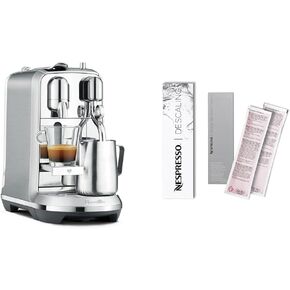 Nespresso Creatista Plus Espresso Machine by Breville, Brushed Stainless Steel Descaling Kit