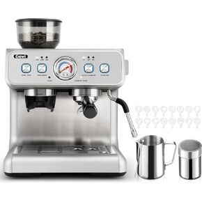 Gevi Dual Boiler Espresso Machine & 4pcs Espresso Machine Accessories Set