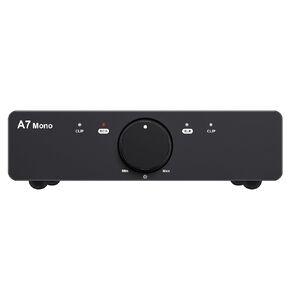 3e Audio A7Mono Next-gen with Professional Enhanced Stereo Amplifier for Home Speakers PFFB TPA3255 with Power Adapter