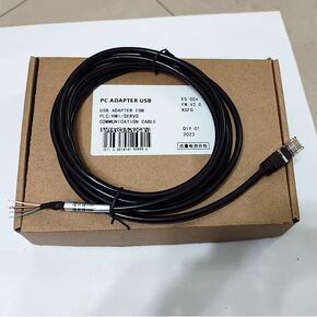 RJ45 Cable for FR-E500/E540 E700/E740 Inverter and FX5U PLC Communication Cable Programming Cable Download Cable 3 Meter