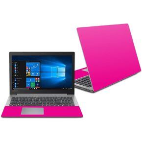 MightySkins Skin Compatible With Lenovo Ideapad 330 14" (2018) - Solid Hot Pink | Protective, Durable, and Unique Vinyl Decal wrap cover | Easy To Apply, Remove, and Change Styles | Made in the USA