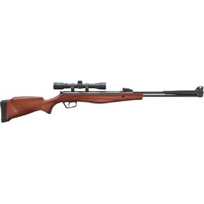 Stoeger S6000-E Combo - .22 Caliber - Hardwood with Fiber-Optic Sights & 4 x 32 Scope