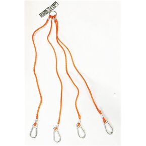 KUFA Heavy Duty 4 Arm Harness with Metal Hooks HA3
