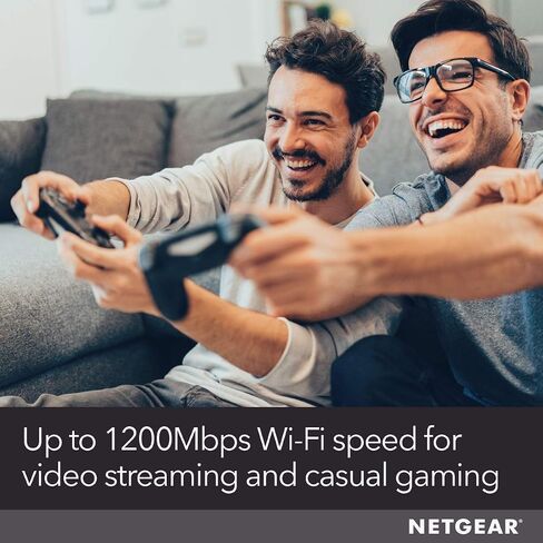 NetGear Cable Modem WiFi Router Combo C6220 - متوافق مع جميع مزودي الكابلات بما في ذلك Xfinity بواسطة Comcast ، Spectrum ، Cox | لخطط الكابل تصل إلى 200 ميغابت في الثانية | AC1200 واي فاي سرعة | Docsis 3.0 in Saudi Arabia
