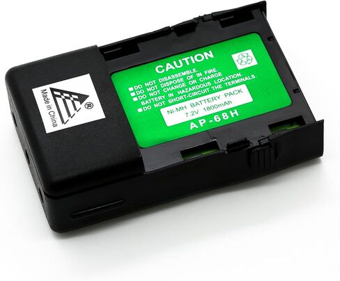 SEARTERPOWER® 7.2V 1800MAH NIMH بطارية لـ Motorola PMNN4000 ، PMNN4000C | متوافق مع GP68 ، GP-68 أجهزة الراديو ثنائية الاتجاه | حزمة بطارية معاد شحن OEM القابلة لإعادة الشحن in Kuwait