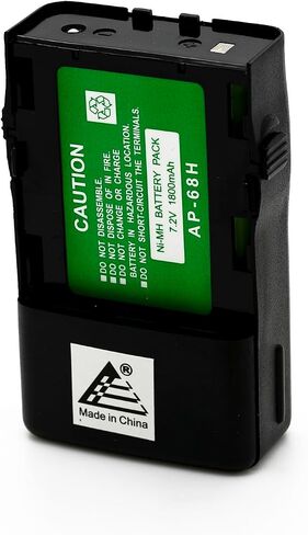 SEARTERPOWER® 7.2V 1800MAH NIMH بطارية لـ Motorola PMNN4000 ، PMNN4000C | متوافق مع GP68 ، GP-68 أجهزة الراديو ثنائية الاتجاه | حزمة بطارية معاد شحن OEM القابلة لإعادة الشحن in Kuwait