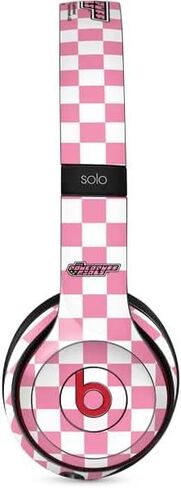 Skinit Decal Audio Skin Compatible with Beats Solo 3 Wireless - Officially Licensed Cartoon Network Powerpuff Girls Blossom Pink Hearts Design in Kuwait