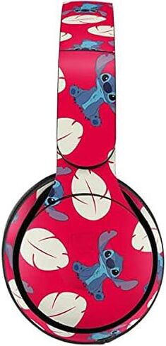 Skinit Skinit Audio Skin متوافق مع Beats Solo Pro - Disney Lilo المرخص رسميًا وتصميم غرزة الأناناس غرزة in Kuwait