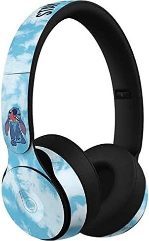 Skinit Skinit Audio Skin متوافق مع Beats Solo Pro - Disney Lilo المرخص رسميًا وتصميم غرزة الأناناس غرزة in Kuwait