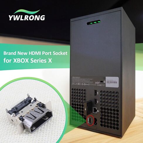 موصل مقبس المنفذ HDMI لـ Xbox Series X Socket Jack Series X استبدال موصل الواجهة لوحدة التحكم XSX مع أدوات الإصلاح (1pcs) in Saudi Arabia