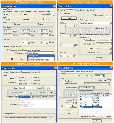 Universal Analog USB Cable TV Tuner with RCA A/V Input + DVR Software in Saudi Arabia