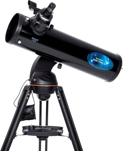 Celestron Astro Fi 130 Reflector Telescope for Beginners with Built-in WiFi | WiFi GoTo Smartphone Controlled, Computerized Mount, Automatic Star Tracking, Large 130mm Mirror for Bright Deep-Sky Views in Saudi Arabia