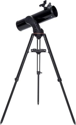 Celestron Astro Fi 130 Reflector Telescope for Beginners with Built-in WiFi | WiFi GoTo Smartphone Controlled, Computerized Mount, Automatic Star Tracking, Large 130mm Mirror for Bright Deep-Sky Views in Saudi Arabia