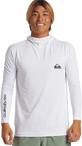 تي شيرت Quiksilver Everyday Surf هوديي أبيض MD in Saudi Arabia