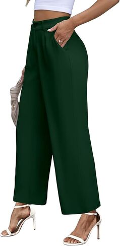 سروال نسائي من Onlypuff بنطلون صغير الحجم طويل مستقيم ومتوهج أنيق Capris Apricotk M in Kuwait