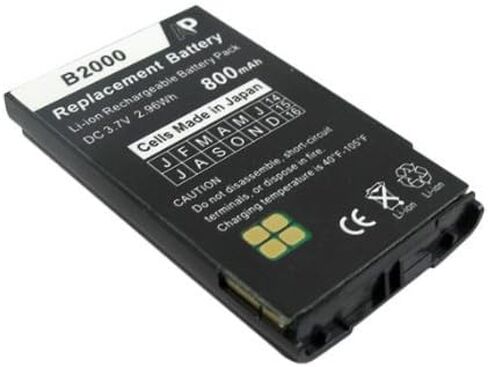 Artisan Power Black Replacement Battery for Vocera Communications Badge B2000 & B1000A: 800 mAh in Saudi Arabia