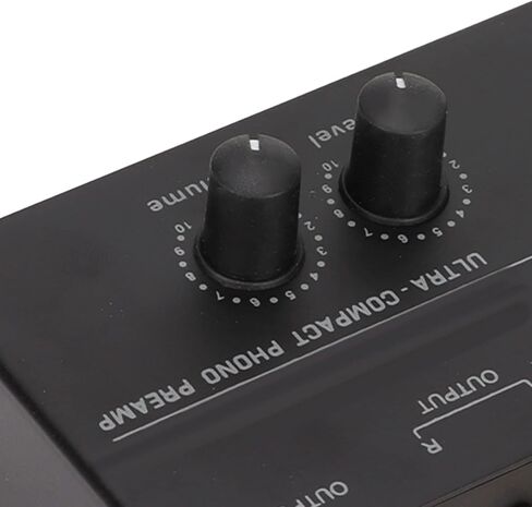 Keenso Phono Turntable Preamp Low Noise Stereo Input Output Sensitive Record Player Preamplifier for Collectors (US Plug) in Saudi Arabia