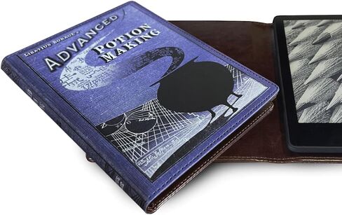 KleverCase Faux Leather Universal Book Cover Case for Kindle Paperwhite and Standard Kindle eReaders (Neverending Story) in Kuwait