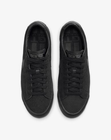 Nike Mens SB Blazer Low GT DC7695 003 Triple Black - Size 12 in Saudi Arabia