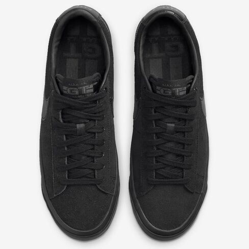 Nike Mens SB Blazer Low GT DC7695 003 Triple Black - Size 12 in Saudi Arabia