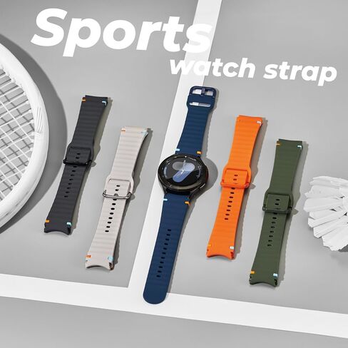 3 حزمة سبورت باند متوافقة مع Galaxy Watch 7 فرق 44 مم 40 مم ، Samsung Galaxy Watch Fe/6/5/4 Classic (40mm-47mm) in Kuwait