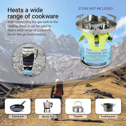 230 Grams Isobutane Fuel Canister (2 packs) Camping Stove Fuel Butane Propane Blend Isobutane Fuel Canister Camping Fuel Gas Canister Suitable for All Seasons Efficient and High Output in Kuwait