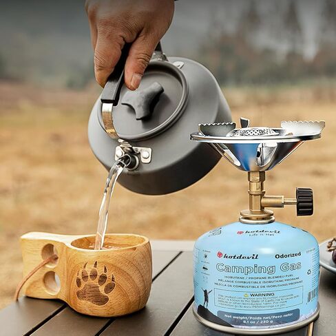 230 Grams Isobutane Fuel Canister (2 packs) Camping Stove Fuel Butane Propane Blend Isobutane Fuel Canister Camping Fuel Gas Canister Suitable for All Seasons Efficient and High Output in Kuwait