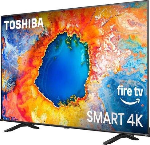 سلسلة Toshiba 85 بوصة C350 Series LED 4K UHD Smart Fire TV مع صوت Remote مع Alexa (85C350NU) in Saudi Arabia