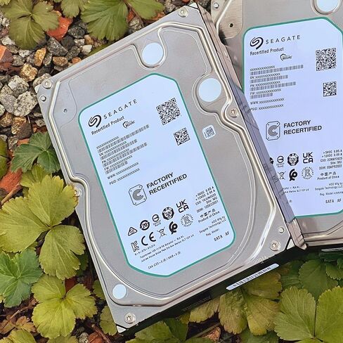 Seagate Exos X18 Enterprise 16tb HDD ، CMR 3.5 "Hyperscale SATA 6GB/S ، 7200 دورة في الدقيقة ، 512E ، 4KN FAST FORMAT ، زمن انتقال منخفض مع التخزين المؤقت المحسّن ، النموذج رقم: ST16000NM000J (تم تجديده) in Kuwait