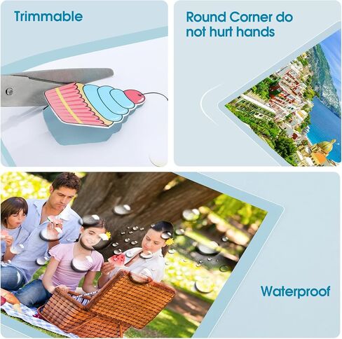 KTRIO Laminating Sheets, Hold 8.5 x 11 inches Sheets, 30 Pack, 3 Mil Clear Thermal Laminate Pouches for Laminator, 9 x 11.5 inch Lamination Paper for School, Home & Office in Saudi Arabia