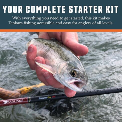 DRAGONtail Basic Tenkara Starter Kit with Premium Furled line (Rod not Included) in Saudi Arabia