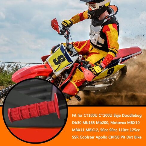 HOLATO 22 مم 7/8 مقبض خانق مشبك كابل مع مفتاح تشغيل وإيقاف لـ 79cc 212cc Coleman CT100U CT200U Baja Doodlebug Db30 Mb165 Mb200 50cc 90cc 110cc 125cc SSR Coolster Apollo CRF50 Pit Dirt Bike in Saudi Arabia