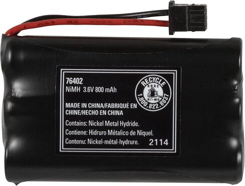 Power Gear Rechargeable Cordless Phone Battery, 3.6V, 700mAh Battery Pack, Nickel Metal Hydride, Cordless Phone Handset Compatible, 76154 in Saudi Arabia