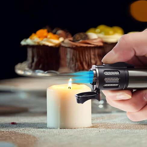 Urgrette 2 Pack Torch Torch Triple 3 Jet Flame Gas Gas Lighter Lighter Lighter Lighter Jet Torch Linighter in Kuwait