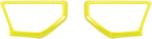 Interior Moulding Car A Pillar Speaker Decoration Cover Fit for Jeep Fit for Wrangler JL Gladiator JT 2018 Up Accessories Door Audio Speaker Cover(Yellow) in Kuwait