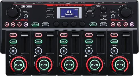 BOSS RC-505MKII Loop Station – The Industry Standard Tabletop Looper, Updated and Enhanced. Class-leading sound quality. Five simultaneous stereo phrase tracks. Input FX and Track FX sections. in Saudi Arabia