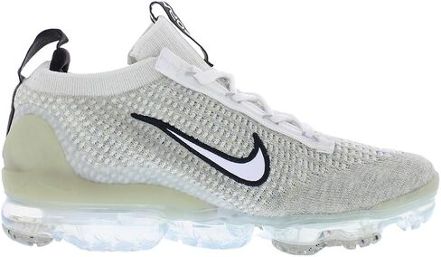 Nike Kids Air Vapormax 2021 Flyknit Sneakers, Wolf Grey/Black/White/Volt, 7 Big Kid in Kuwait