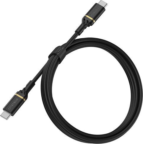 OtterBox Premium Fast Charge Cable USB-C to USB-C  3.3FT - Black in Saudi Arabia