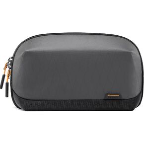 Inateck Electronics Organizer Travel Case, 180° Open Water-resistant, Multifunctional Travel Organizer Bag, Electronic Accessories Carry Case, Black, Large