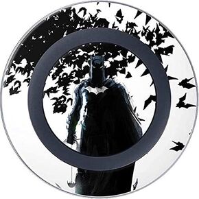Skinit Decal Other Skin Compatible with Samsung Wireless Charger - Officially Licensed Warner Bros Batman and Bats Design