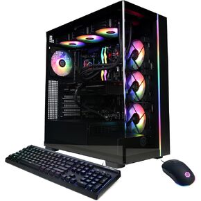 CyberPowerPC Gamer Supreme Gaming PC, AMD Ryzen 7 9800X3D 4.7GHz, GeForce RTX 5070 Ti 16GB, 32GB DDR5, 2TB PCIe 4.0 SSD, WiFi Ready & Windows 11 Home (SLC8480A8)