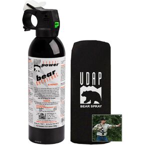 UDAP 18CP Super Magnum Bear Spray, Multi,13.4oz