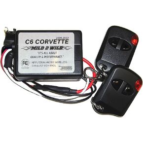 2008-2013 C6 Corvette Exhaust Remote Control – New Mild 2 Wild Version 2